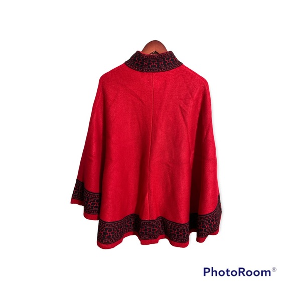 NWOT ANNE KLEIN ZIP UP CAPE - Picture 2 of 8